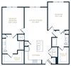 Two bedroom two bathroom
